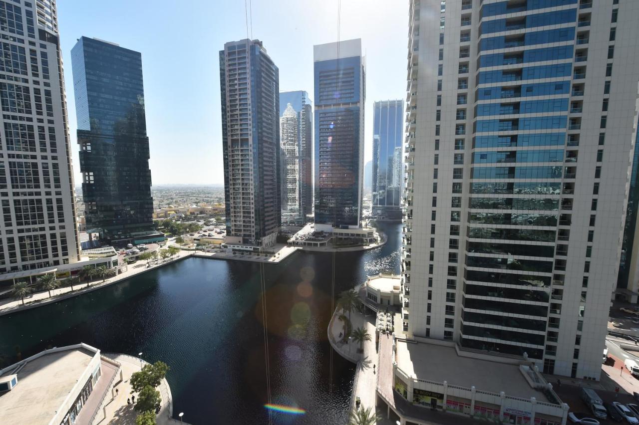 Luxury Escapes - Studio In Jlt X1 Tower Close To Metro Дубай Экстерьер фото